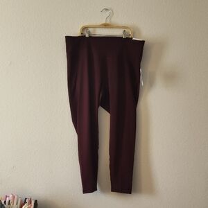 Old Navy Active Maroon Leggings